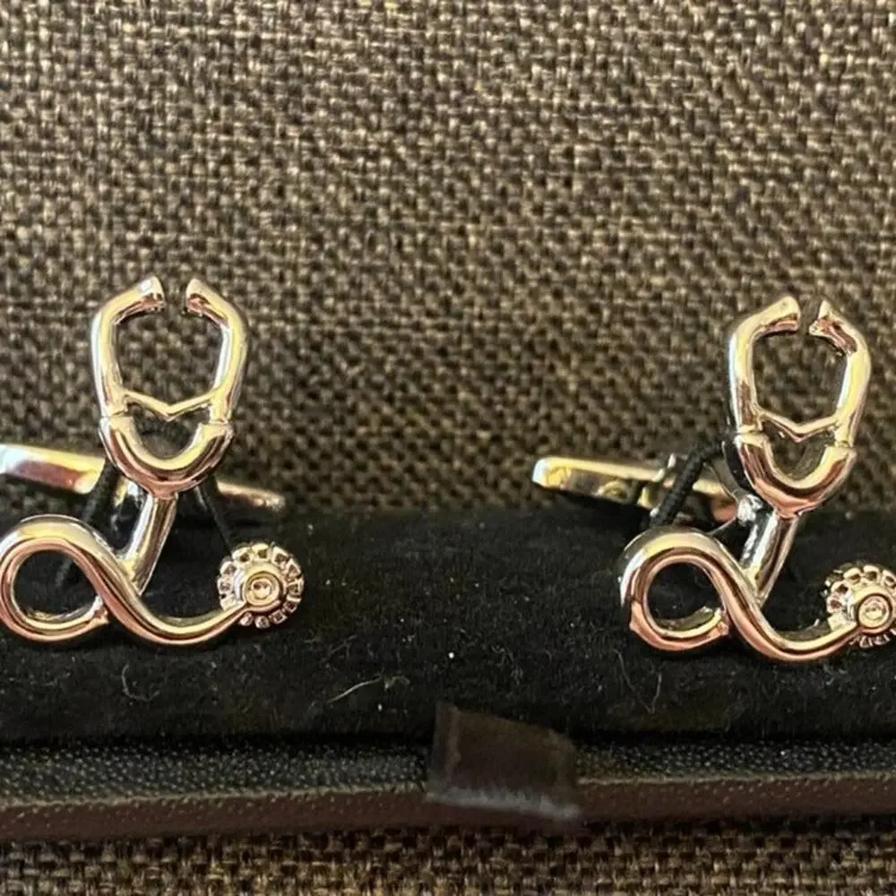 Stethoscope Cufflinks